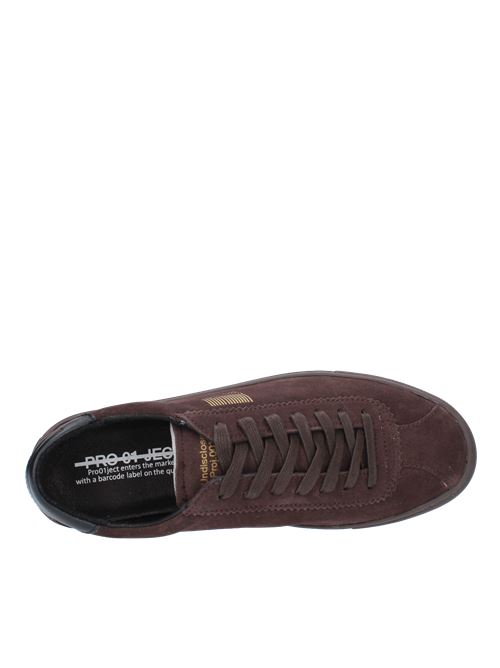 Suede sneakers PROJECT01 | P1LM SGMARRONE