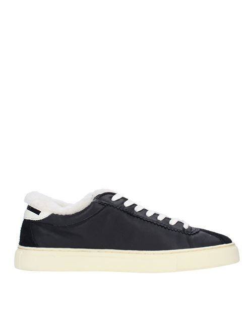 Leather, suede and eco-fur sneakers PRO 01 JECT | P1LW GFBIANCO NERO-PANNA