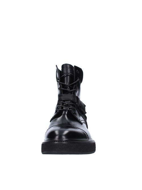 Leather ankle boots RARE | RU3255NERO