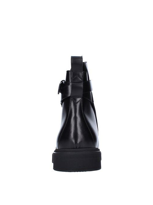 Leather ankle boots RARE | RU3860NERO