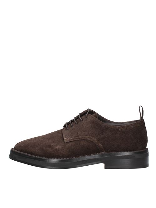 Laced shoes Dark brown RARE | VF1006_RARETESTA DI MORO