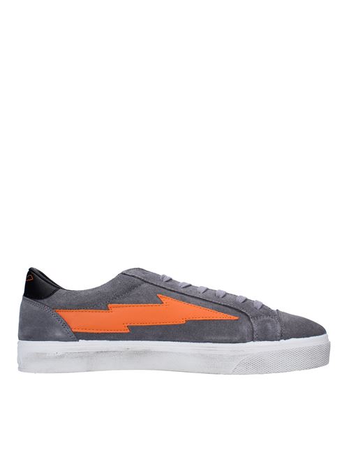 Suede and leather sneakers SANYAKO | THUP005GRIGIO