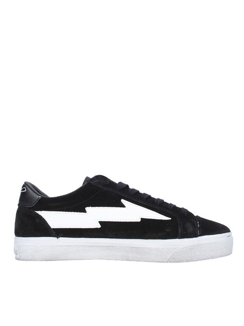 Suede and fabric sneakers SANYAKO | THUP020NERO