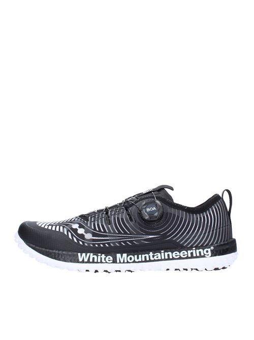 Sneakers WHITE MOUNTAINEERING x SAUCONY in tessuto ed altre materie SAUCONY x WHITE MOUNTAINEERING | S20482-50NERO