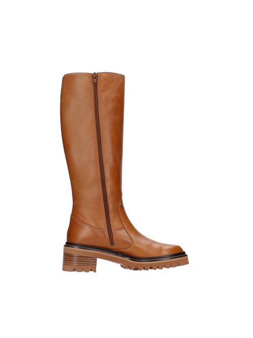 Leather boots SEE BY CHLOE' | SB37002AMARRONE CARAMELLO