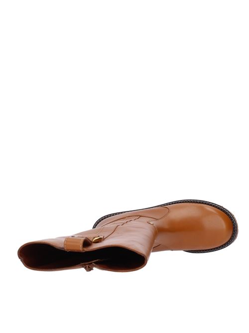 Stivali in pelle SEE BY CHLOE' | SB37002AMARRONE CARAMELLO