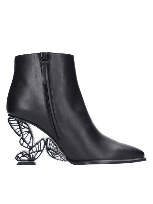 Nappa leather ankle boots SOPHIA WEBSTER | 21079NERO