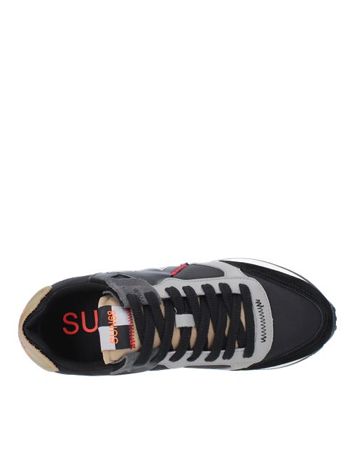 Sneakers in camoscio pelle e tessuto SUN68 | Z42116NERO