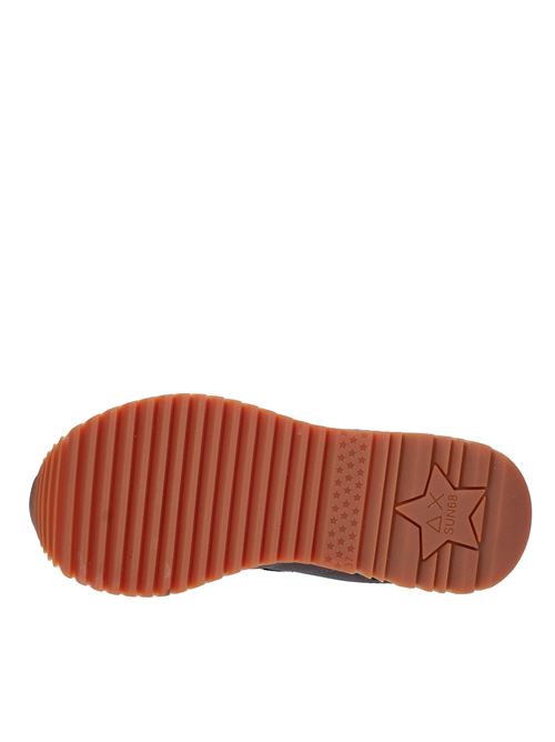 Sneakers in pelle camoscio e tessuto SUN68 | Z42211NERO