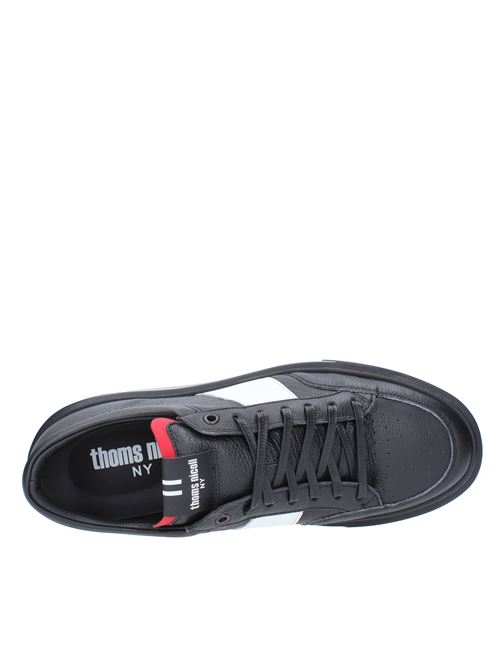 Leather sneakers THOMS NICOLL | SPACE 77NERO BIANCO