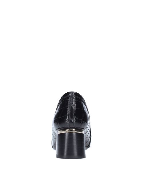Crocodile print leather loafers TOD'S | XXW10B0Z870WENB999NERO