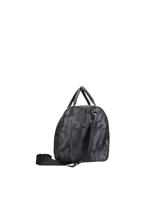 Nylon and faux leather duffle bag VALENTINO By MARIO VALENTINO | VBS5YE08NERO