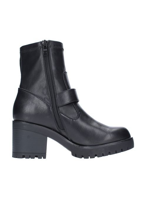 Eco-leather ankle boots VERSACE JEANS COUTURE | 71VA3S92NERO