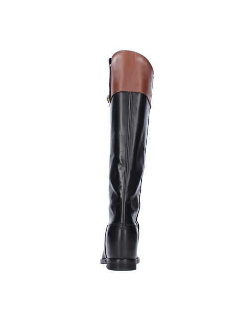 Leather boots VIA ROMA 15 | 3804NERO