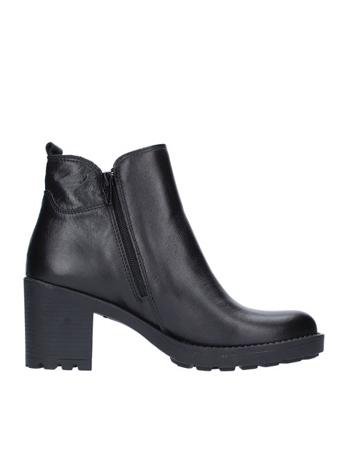 Leather ankle boots VINCENT VEGA | 5500NERO