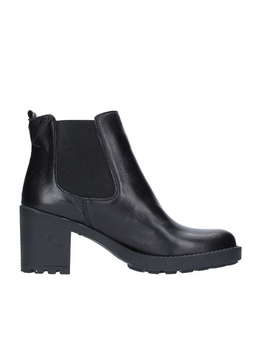Leather ankle boots VINCENT VEGA | 5502NERONERO