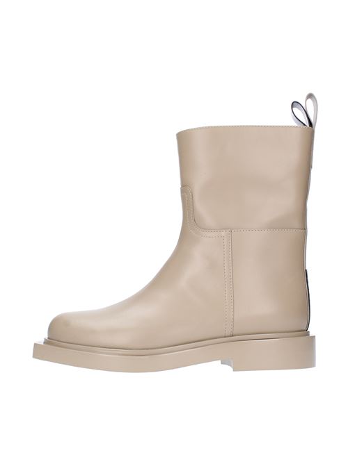 Ankle boots 3JUIN article 322W7003 GINGER 020 LEE LONDON in leather 3JUIN | 322W7003.7003.C.0538406TAUPE