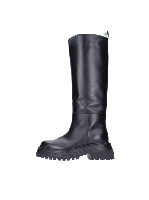 Leather boots 3JUIN | 322W9006.C.0538997NERO