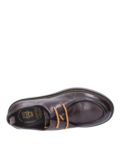Leather lace-up shoes model 60631 ALEXANDER HOTTO | 60631CACAO