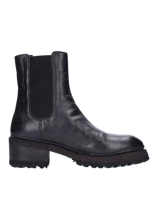 Beatles ankle boots model 60661 in leather ALEXANDER HOTTO | 60661NERO