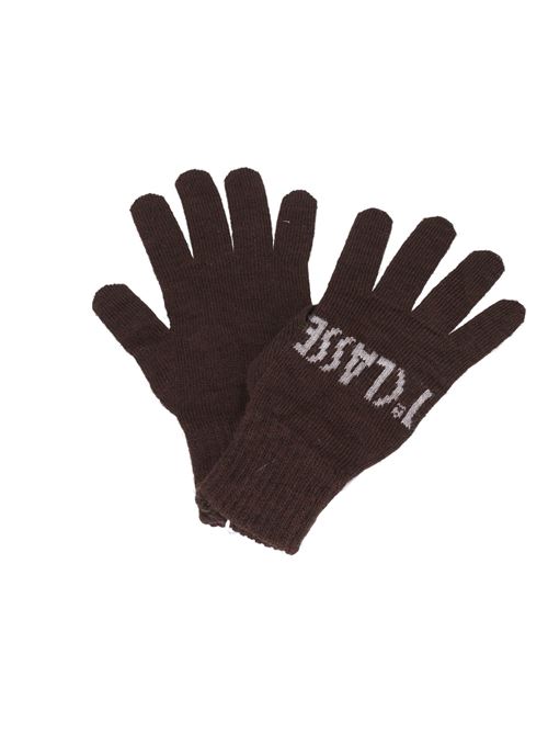 Multi-material gloves ALVIERO MARTINI 1a CLASSE | G006 A003MARRONE