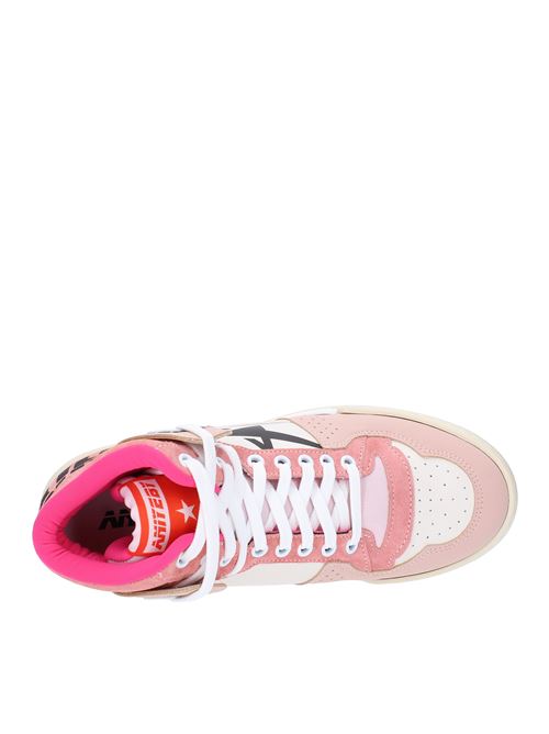 Trainers model I2/A/1A1114 in suede leather and fabric ANIYE BY | I2/A/1A1114ROSA-BIANCO
