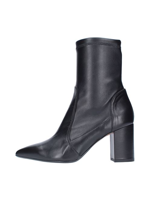 Nappa leather ankle boots model 9674 ANNA F. | 9674NERO