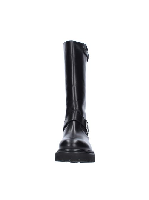 Leather boots model 9714 ANNA F. | 9714NERO