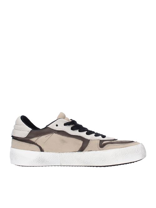 Leather and suede trainers ARCHIVIO22 | DEVD423BEIGE