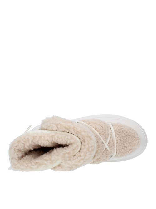 Stivaletti modello MOBOO ASH in camoscio finta pelliccia e nylon ASH | 135828002