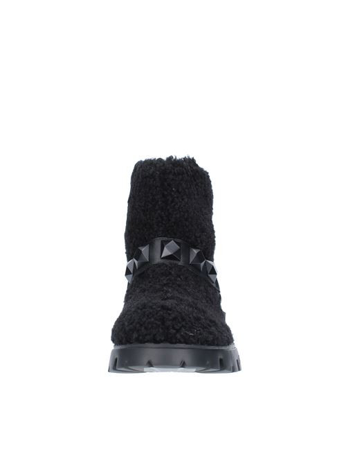 JAGGER ASH ankle boots in faux fur ASH | 136453003