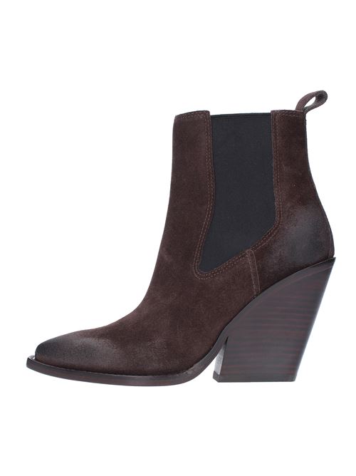 ASH BOWIE ankle boots in suede ASH | 136782003