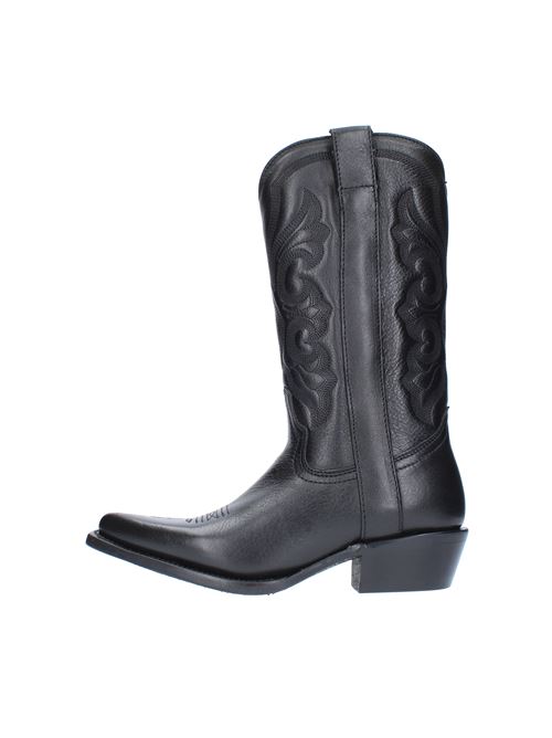 Texan boots model AMAZONEBIS01 ASH in nappa ASH | AMAZONEBIS01NERO