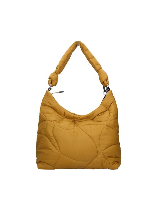 Padded nylon and leather bag ASH | FW22-HB-80115CSENAPE