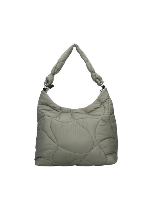 Padded nylon and leather bag ASH | FW22-HB-80115CVERDE