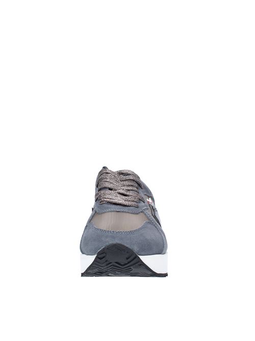 ANDRC AGNA LSNR model trainers in suede and fabric ATLANTIC STARS | ANDRC ANGNA LSNRTOPO
