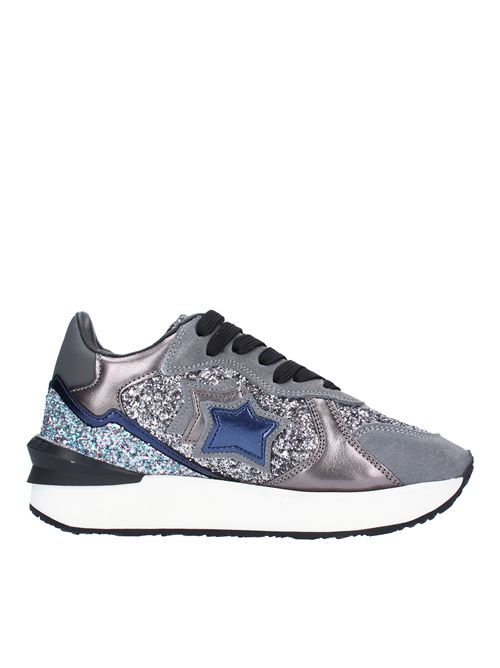 Trainers model ANDRC ASNL LSNR in suede leather and fabric ATLANTIC STARS | ANDRC ASNL LSNRGRIGIO