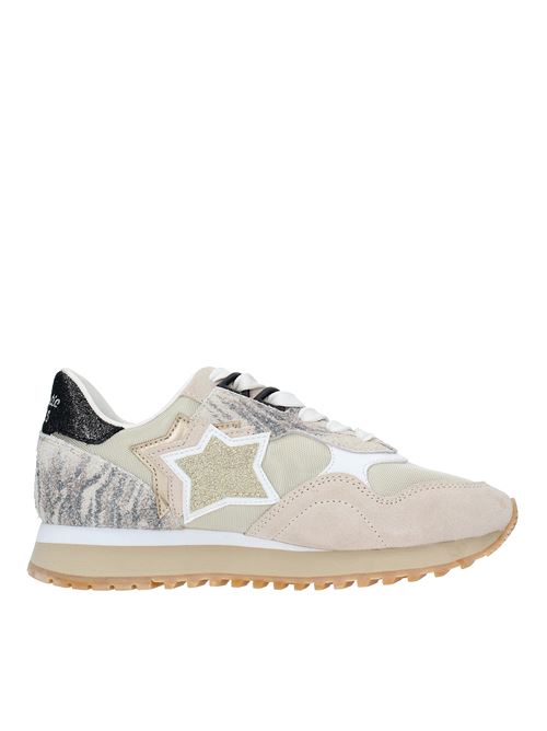 Suede and fabric trainers ATLANTIC STARS | GHALAC COZZ DR17BEIGE