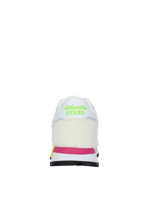 Sneakers in camoscio e tessuto ATLANTIC STARS | GHALAC WWGW DR18BIANCO-VERDE-LILLA