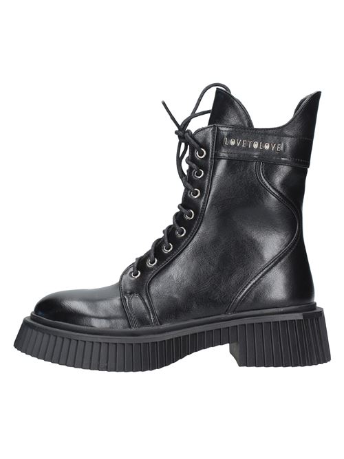 Faux leather ankle boots GAI MATTIOLO | DA-15NERO