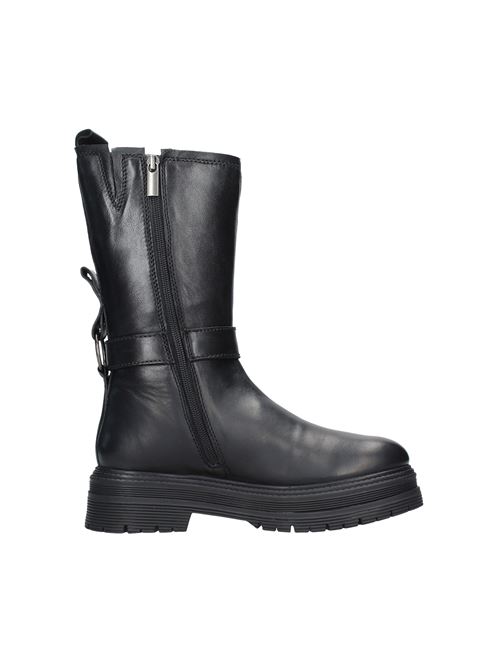 Faux leather ankle boots. GAI MATTIOLO | GMD-67NERO