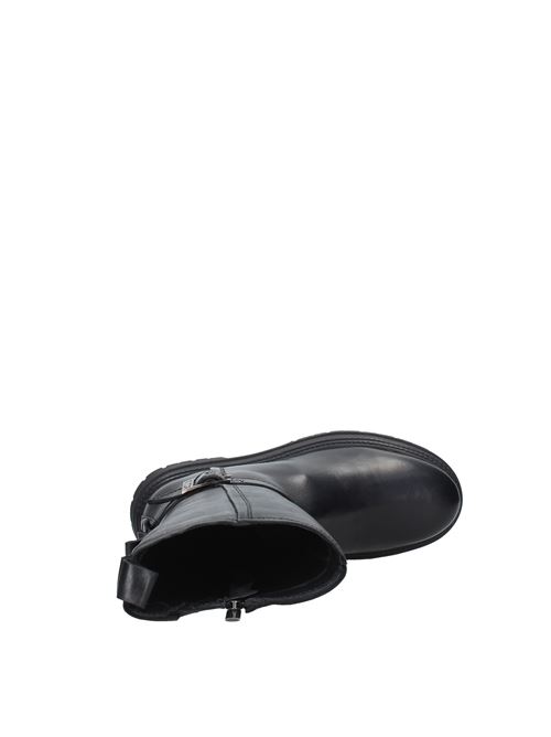 Faux leather ankle boots. GAI MATTIOLO | GMD-67NERO