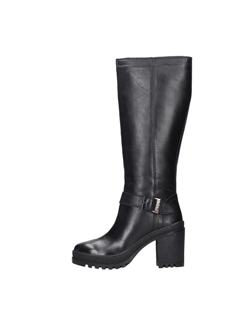 Faux leather boots. GAI MATTIOLO | GML-155NERO