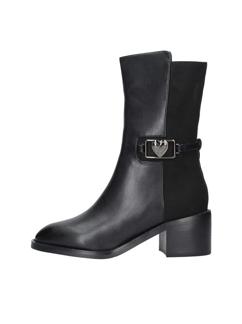 Faux leather ankle boots BRACCIALINI | TB15ANERO