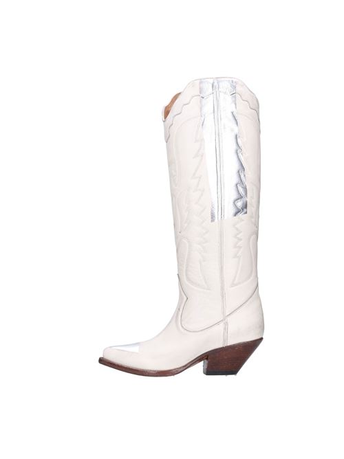 Leather Texan boots BUTTERO | VB0016_BUTTBIANCO