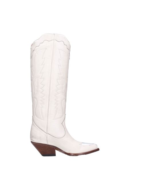 Leather Texan boots BUTTERO | VB0016_BUTTBIANCO