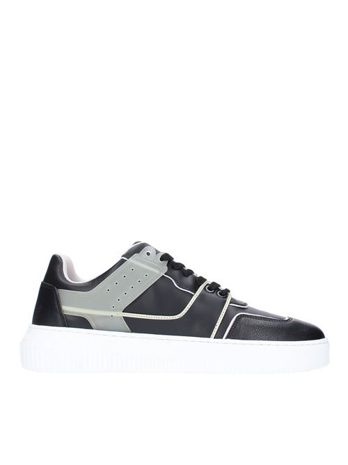 Leather and rubber trainers CALVIN KLEIN | YM0YM00425NERO