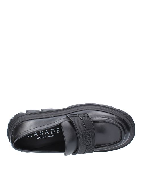 CASEDEI GENERATION C moccasins in leather CASADEI | 2D243W040NC10639000NERO