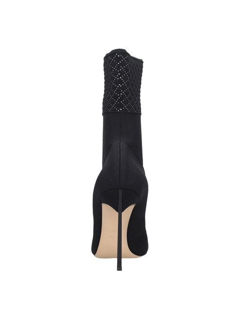Blade ankle boots in stretch fabric CASADEI | VB0055_CASANERO