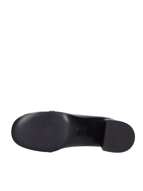 Leather court shoes CASADEI | VB0104_CASANERO